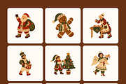 80 Holiday Flat Illustrations Bundle, a Seasonal Illustration by Prosymbols (Thumbnail 9 of 12)