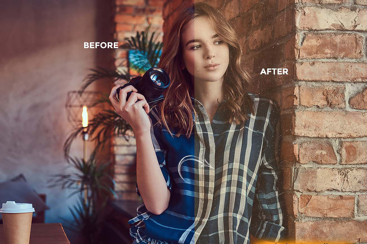 25 Analog FX Photoshop Action Bundle, an Action Add-On by Studio Retouch (Photo 40 of 59)