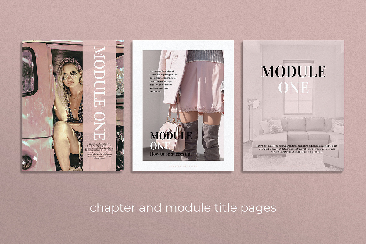 Ebook Workbook Canva Template, a Templates & Theme by Miri Campbell