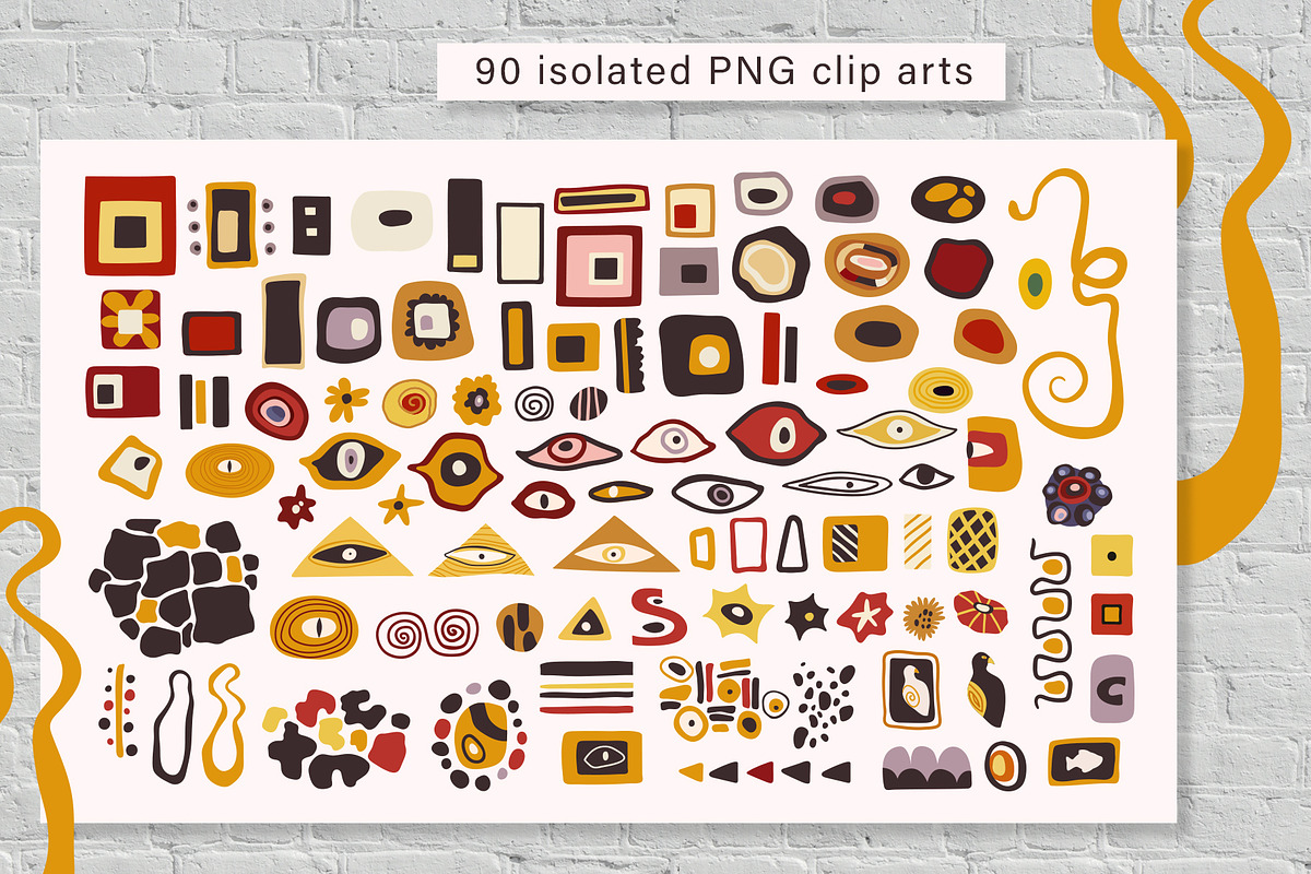 Klimt inspired patterns collection, a Pattern Graphic by My Space Garden (Photo 6 of 13)