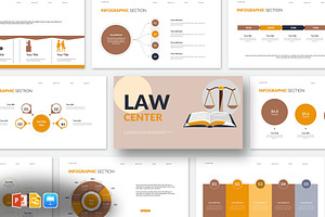 Law Center Presentation, a Presentation Template by Blackcloud_Creations