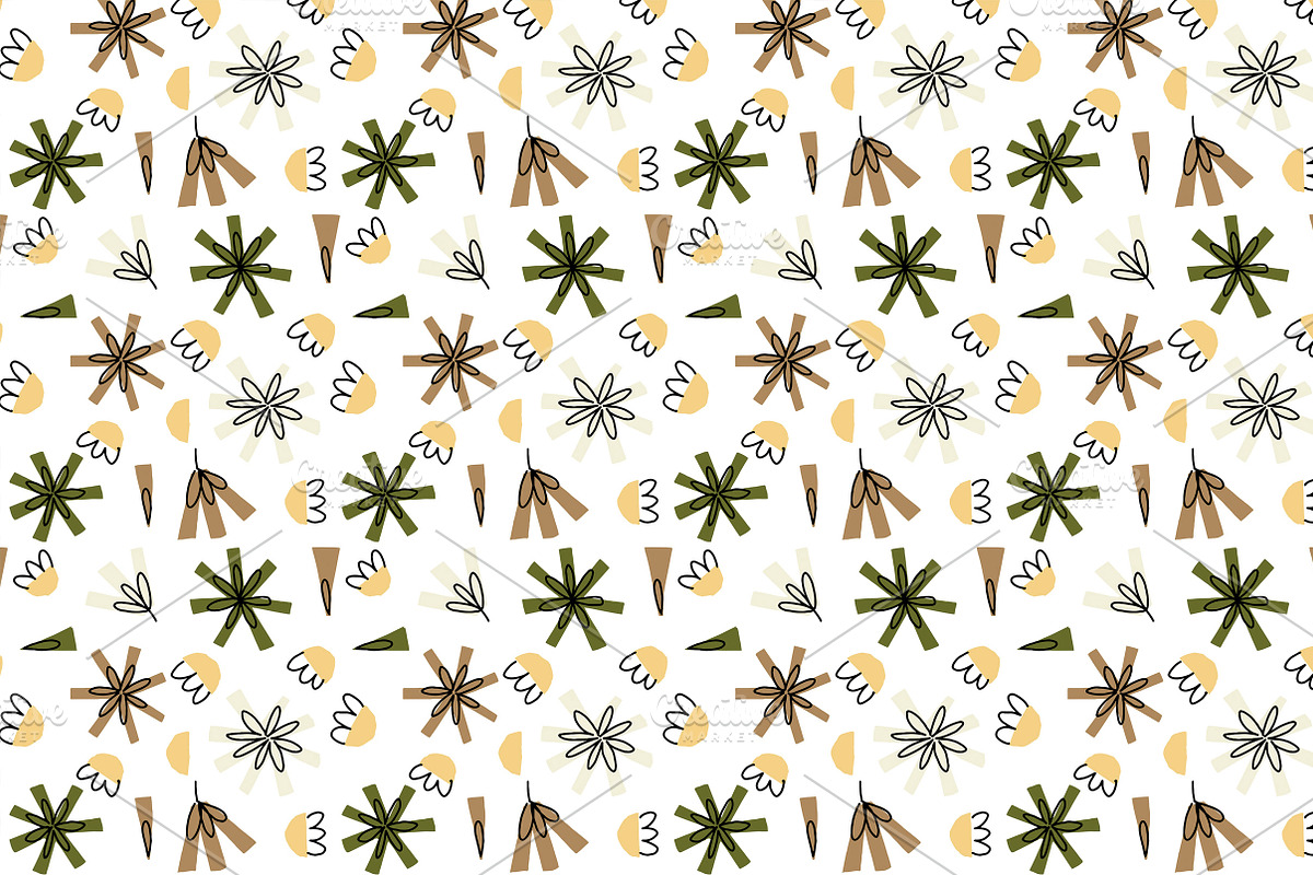 Set of papercut patterns, a Pattern Graphic by Lyolya Profitrolya (Photo 3 of 6)