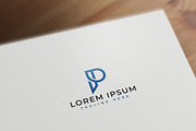 Letter P logo template, a Branding & Logo Template by vectplus (Thumbnail 1 of 2)