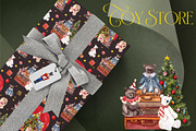 Toy Store. Christmas graphic., an Object Illustration by ma_i_vi (Thumbnail 8 of 12)