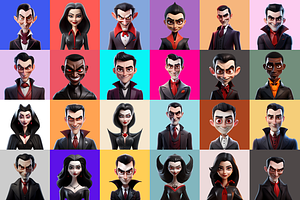 125 Animoji - Vampire People