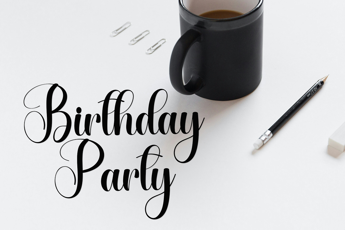 Beautiful Snowday, a Handwritten Font by InermediaSTUDIO (Photo 5 of 8)