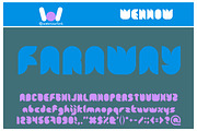 snow mask font, a Font by weknow (Thumbnail 3 of 5)