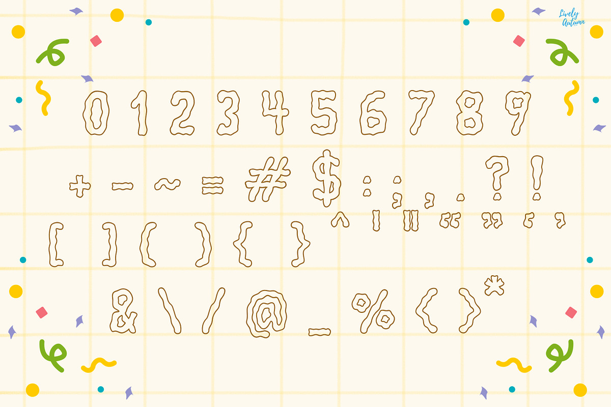 Freeform | Hand drawn font, a Handwritten Font by LivelyAutumn11.11 (Photo 3 of 5)