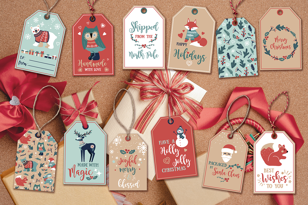 Cozy Christmas collection, an Animal Illustration by KlavaProDesign (Photo 10 of 16)