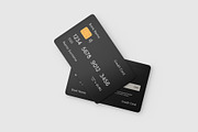 Credit Card Mockup Set, a Product Mockup by ForgeDesign (Thumbnail 6 of 12)