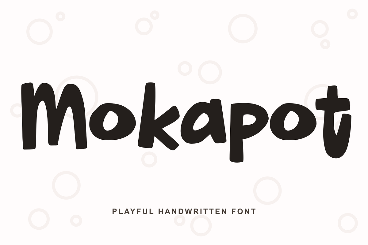 Mokapot, a Handwritten Font by Abo Daniel Studio (Photo 1 of 8)