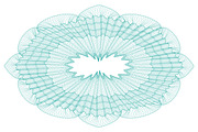 Guilloche Rosettes and Backgrounds, a Background Graphic by Kseniya-Omega (Thumbnail 7 of 10)