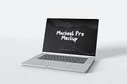 Laptop Mockup, a Wearable Device Mockup by HanaSaka_Studio (Thumbnail 4 of 5)