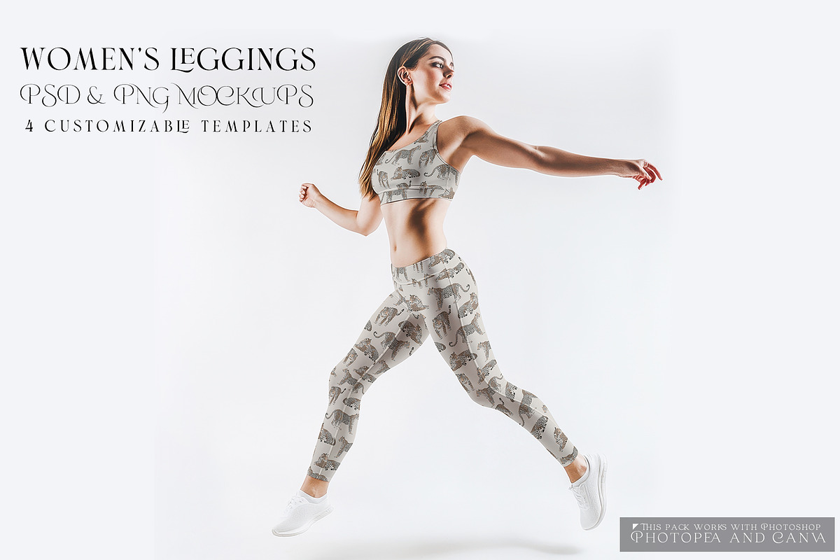 Leggings and Top PSD & PNG Mockups, a Product Mockup by mock-ups (Photo 1 of 20)