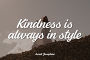 Sweet Josephine – Casual Script Font, a Script Font by Fikryal Studio (Thumbnail 13 of 15)