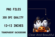Halloween Peeking Animal Sublimation, an Illustration by SVGArt (Thumbnail 8 of 8)