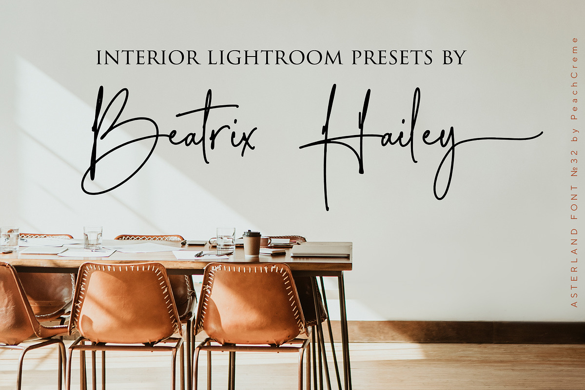 Asterland // Modern Calligraphy SALE, a Script Font by PeachCreme (Photo 10 of 18)