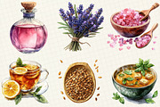 Natural Remedies Clipart, an Illustration by OK Design (Thumbnail 5 of 5)