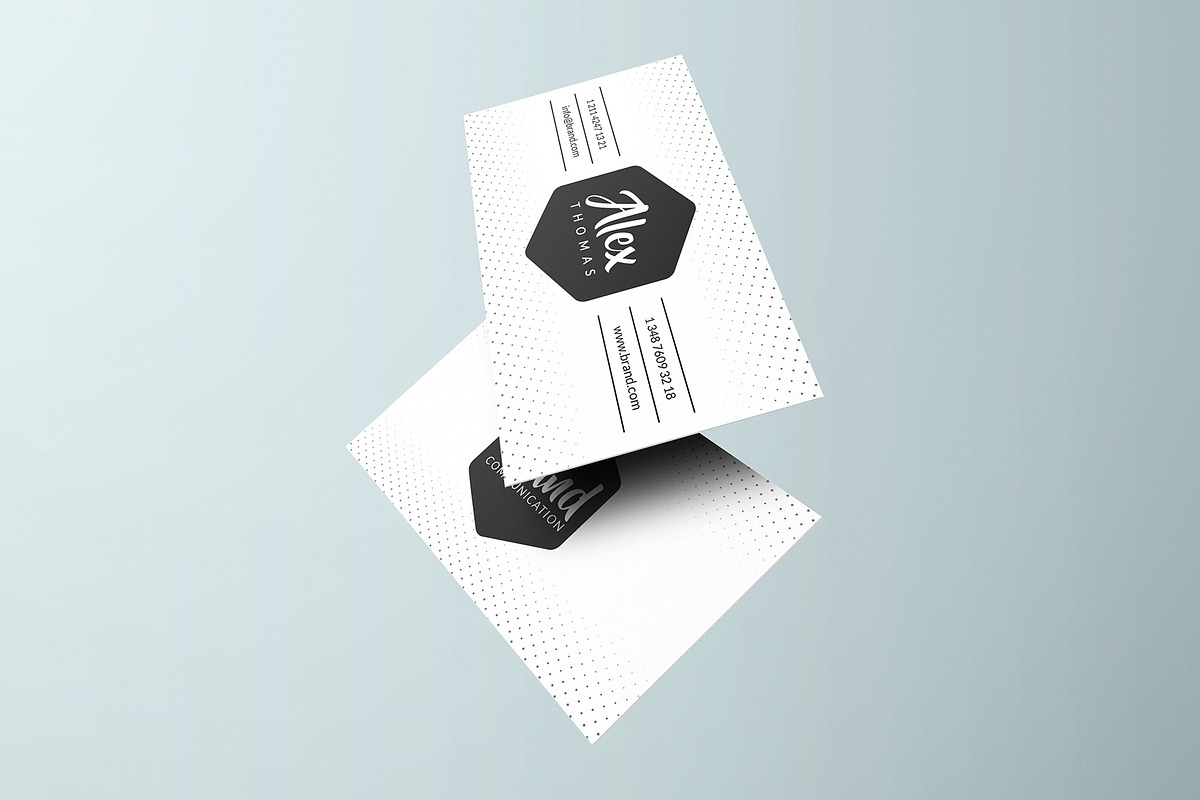 Personal White Business Card, a Business Card Template by Marvel (Photo 2 of 5)