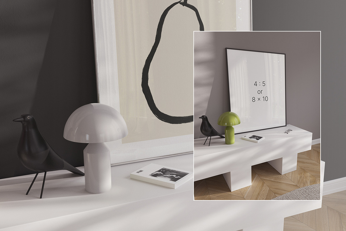 KOLIR: Interior Mockup Collection, a Household Mockup by harno.mockup (Photo 10 of 23)