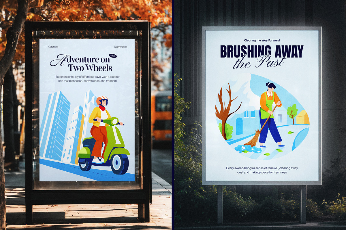 Citizens Illustration Set, a Person Illustration by Creative Stall (Photo 3 of 10)