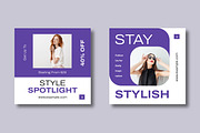 Fashion Social Media Template, a Social Media Template by MightyDesign (Thumbnail 5 of 8)
