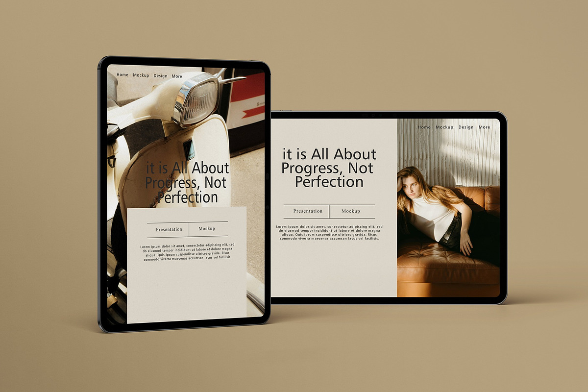 iPad Pro Mockups - Scene Creator, an iPad Mockup by Tahtagraphic (Photo 16 of 16)