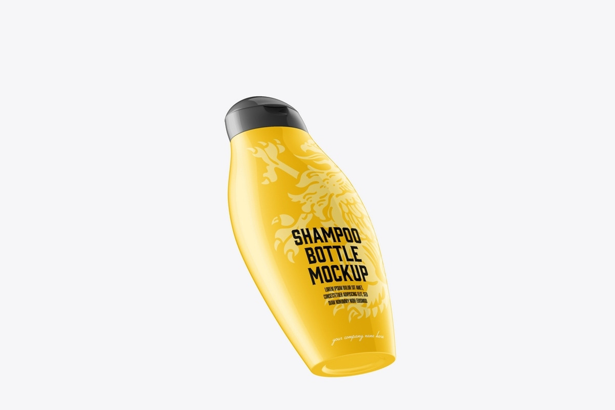 Shampoo Bottle Mockup, an Advertising Mockup by OneVectorStock (Photo 5 of 13)