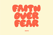 Femme Fierce - Cute Bubble Font, a Handwritten Font by ariodsgn (Thumbnail 6 of 8)