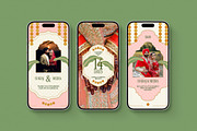 Indian Wedding Instagram Templates, a Social Media Template by Supanium Studio (Thumbnail 3 of 5)