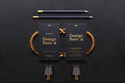 Gold Debossed On Card Mockup, a Business Card Template by Artlogs x Modaldesain (Thumbnail 2 of 2)