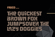 Fasco Typeface, a Sans Serif Font by Grontype (Thumbnail 6 of 8)