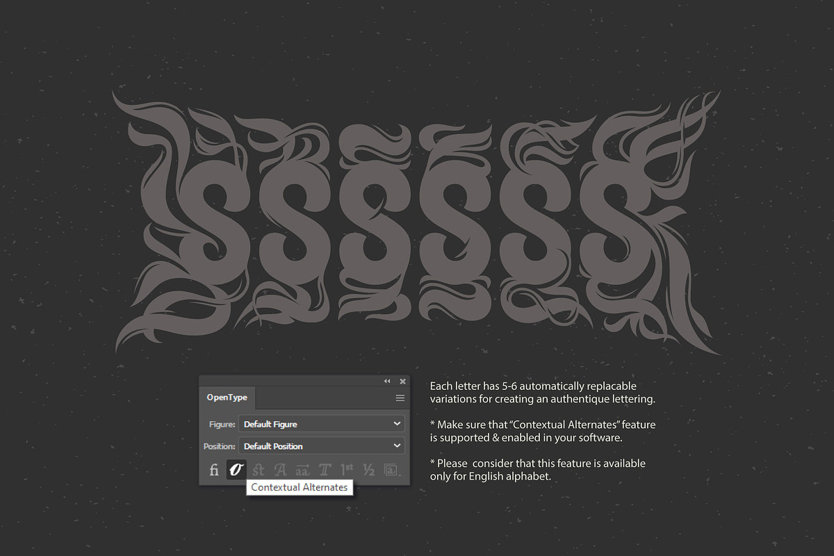 Hairy Metal - Hardcore Font, a Blackletter Font by Gleb Guralnyk (Photo 7 of 10)