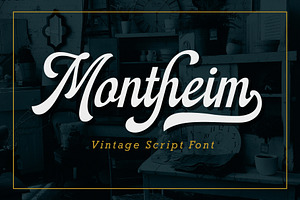 Montheim Script