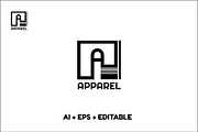 Apparel Logo Template, a Branding & Logo Template by Ingat Sahabat (Thumbnail 3 of 3)