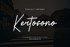 Kertosono Font
