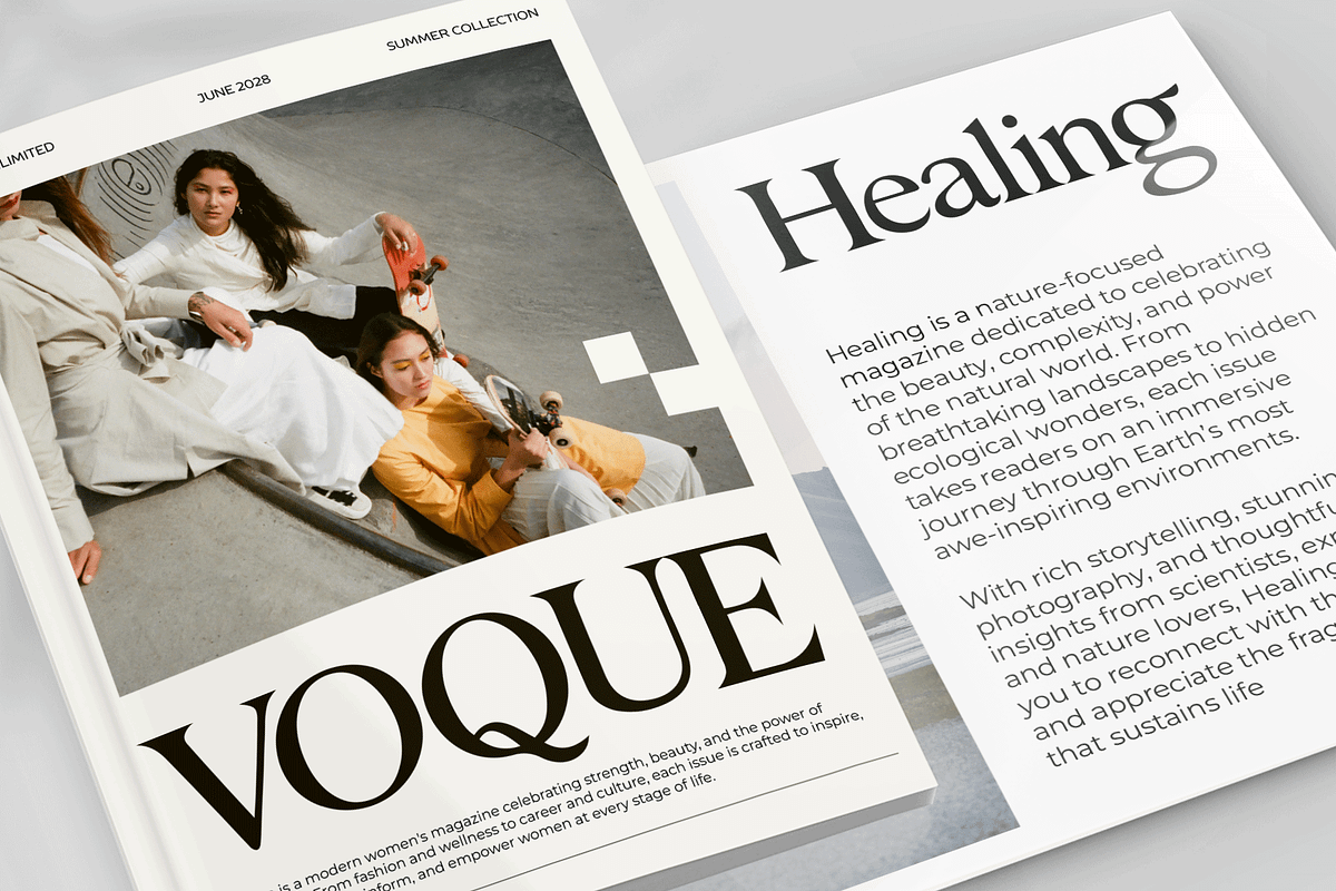 Velgrace – A Modern Serif Font, a Serif Font by overlaytemplates (Photo 3 of 5)