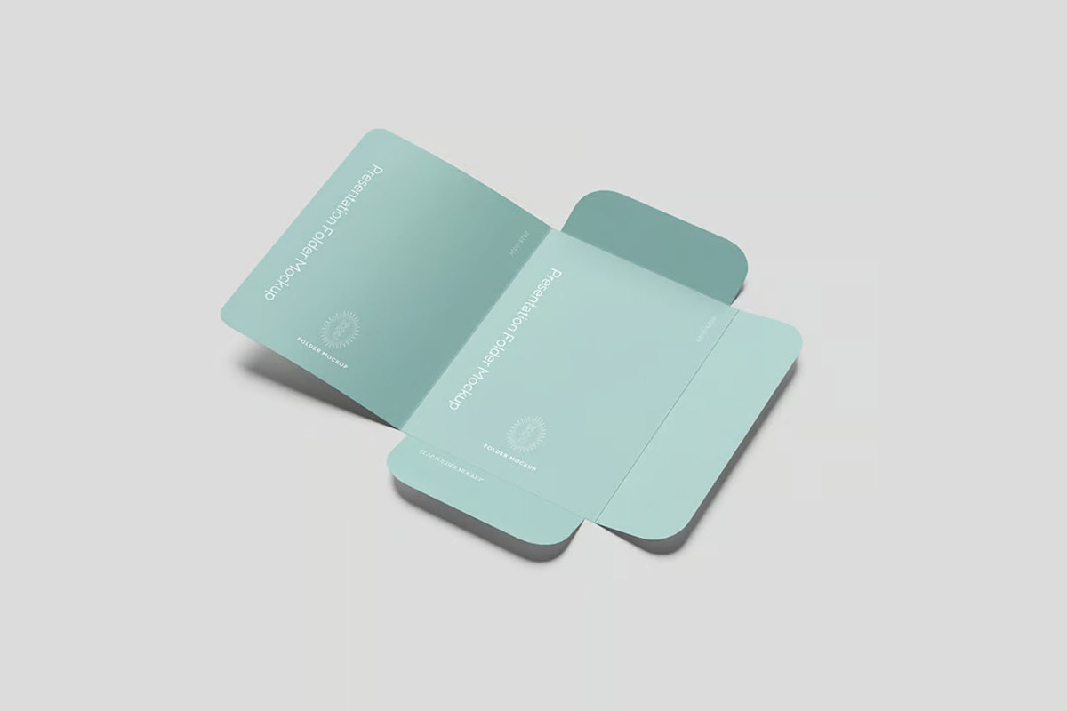 Presentation Folder Mockup, an Advertising Mockup by Se٧enStudio (Photo 3 of 5)