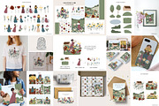 50% off! Four Seasons Bundle!, a Seasonal Illustration by LyubovZaytseva (Thumbnail 3 of 9)