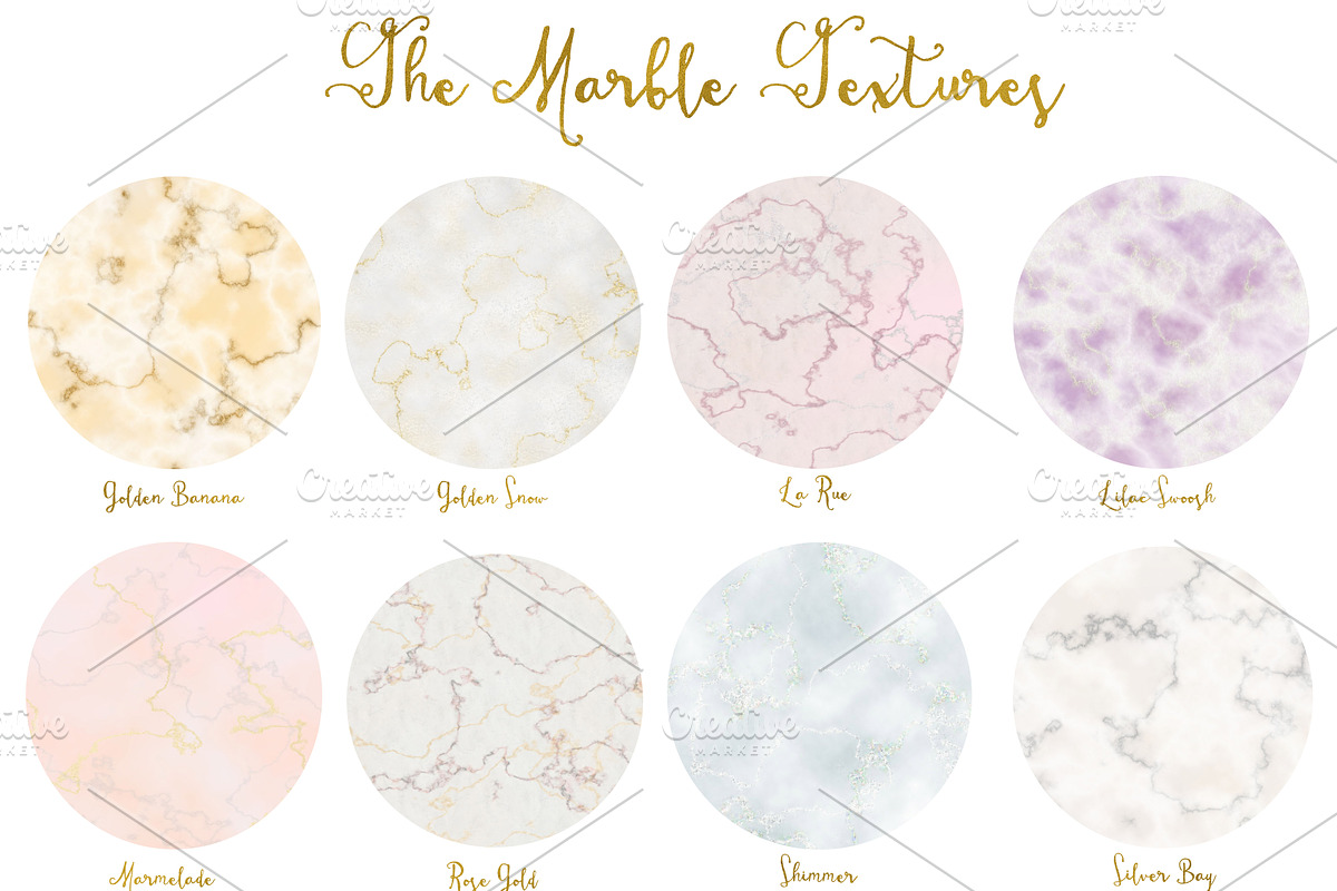 Marble Texture Kit, a Texture Graphic by Studio Julie Ann (Photo 2 of 8)