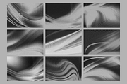 Abstract Halftone Wave Textures, a Texture Graphic by PopotLane (Thumbnail 2 of 6)