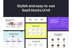 SaaS Blocks UI Kit