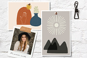 Boho Stamps for Procreate & PS, a Brush Add-On by Sweet Fig (Thumbnail 2 of 9)