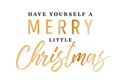 Holiday Christmas Vector Text Set, an Object Graphic by LineByLine (Thumbnail 2 of 4)