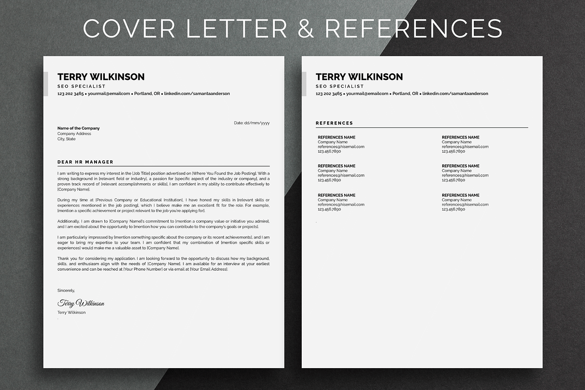 ATS Resume Template Google Docs, a Resume Template by bonadigitals (Photo 3 of 5)