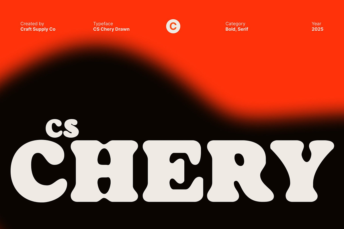 CS Chery Drawn, a Serif Font by Craft Supply Co. (Photo 1 of 8)
