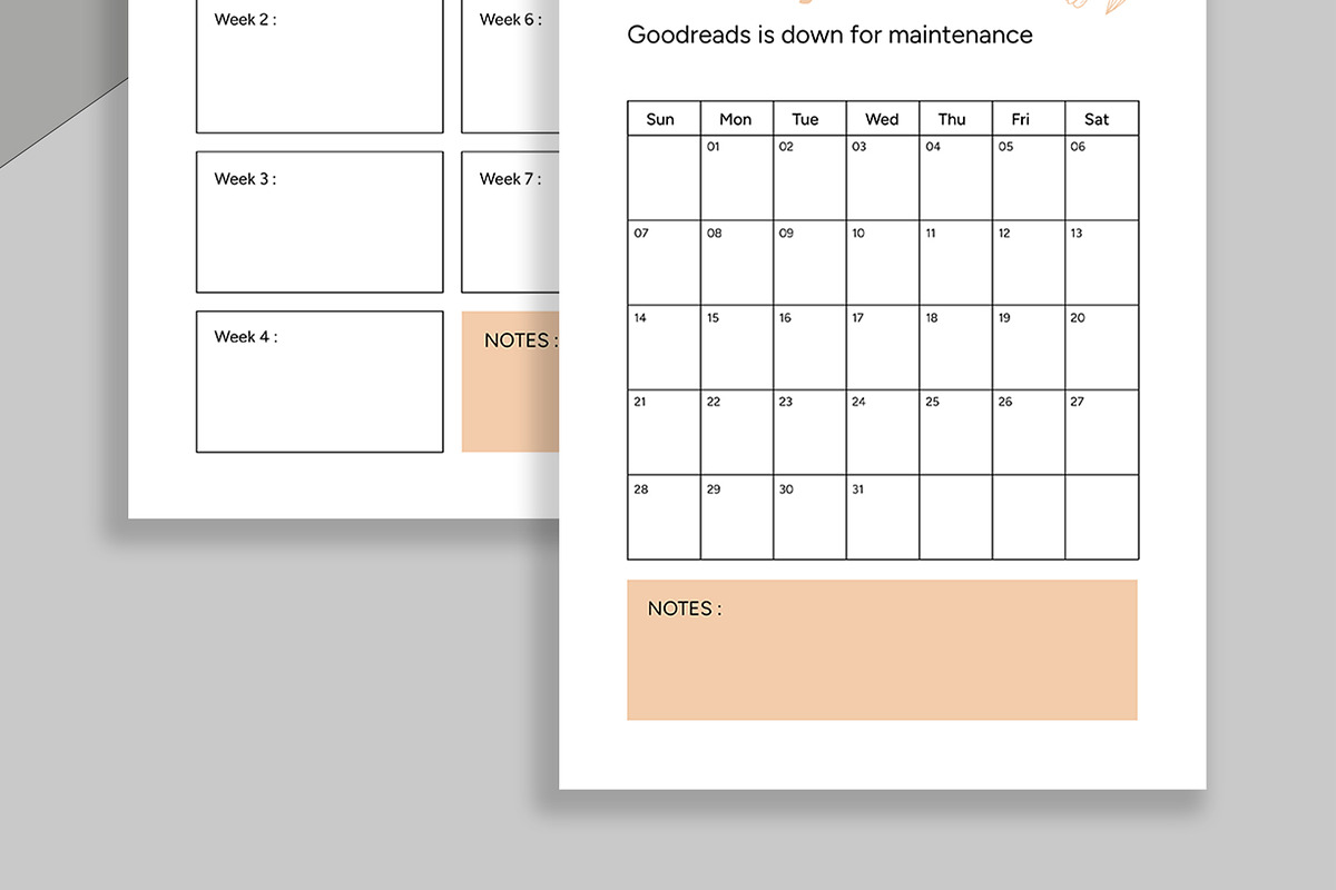 Daily Planner Layout, a Stationery Template by ContestDesign (Photo 3 of 5)