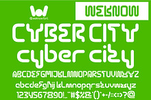 Cyber City font