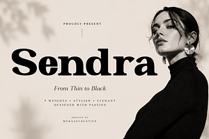 Sendra – Modern Serif Family