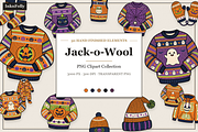 Halloween Clothing Clipart PNG, an Object Graphic by Inknfolly (Thumbnail 1 of 5)